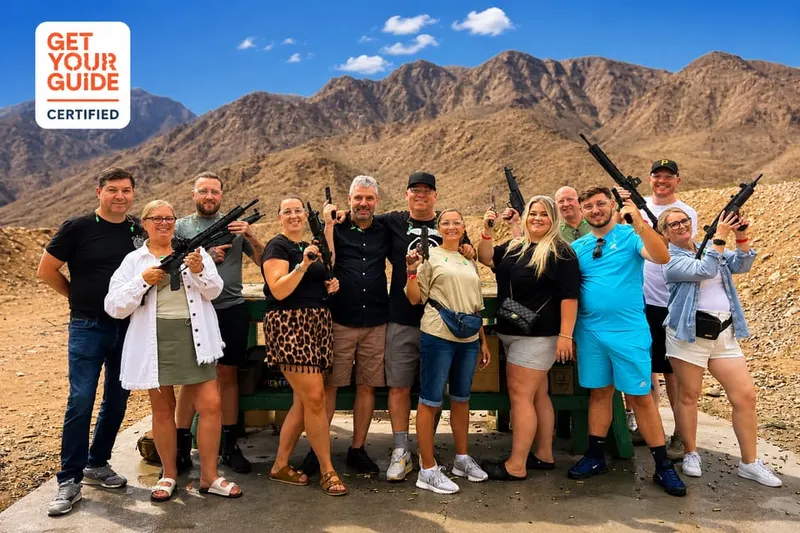 Las Vegas: Outdoor Machine Gun & Rifle Shooting with Shuttle
